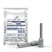 Наконечник штыревой втулочный изолированный НШВИ 0.75-8 TOKOV ELECTRIC TKE-NSVI-0.75-8-C06/100 (Упаковка 100 штук)