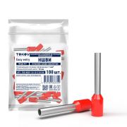 Наконечник штыревой втулочный изолированный НШВИ 1.0-12 TOKOV ELECTRIC TKE-NSVI-1.0-12-C13/100 (Упаковка 100 штук)