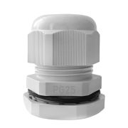 Ввод кабельный (сальник) PG-25 IP68 сер. TOKOV ELECTRIC TKE-PG-25-G (Упаковка 10 штук)