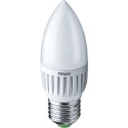 Лампа светодиодная 94 481 NLL-P-C37-5-230-2.7K-E27-FR 5Вт свеча 2700К тепл. бел. E27 330лм 220-240В Navigator 94481