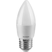 Лампа светодиодная 71 631 OLL-C37-6-230-4K-E27-FR 6Вт свеча 4000К нейтр. бел. E27 470лм 176-264В ОНЛАЙТ 71631