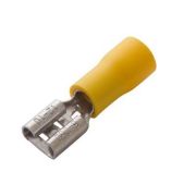 Клемма плоская изол. (гнездо) (VF 5.5-250) REXANT 08-0451 (Упаковка 100 штук)
